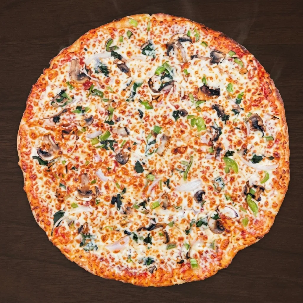 Hawaiian and Mexican specialty halal pizzas at My Pizza Winnipeg